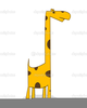 Baby Giraffe Clipart Image