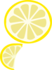 Lemon Slices Clip Art