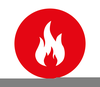Firefighting Symbol Clipart Image
