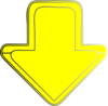 Yellow-arrow-down Clip Art