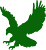 Green Eagle Clip Art