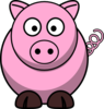 Pinkie Pig Clip Art