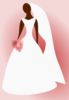 Bride In White Dress Clip Art