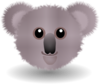 Koala Face Clip Art