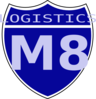 Interstate M8 Clip Art