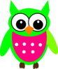 Greenowl Clip Art