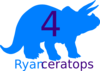 Ryanceratops Clip Art