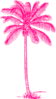 Pink Palm  Clip Art