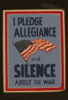 I Pledge Allegiance And Silence About The War Clip Art