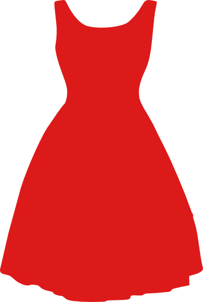 Red Dress Clip Art at Clker.com - vector clip art online, royalty free &  public domain