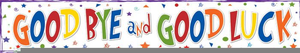 Goodbye Banner Clipart Image