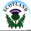 Scottish Rugby Clipart Image