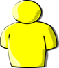 Yellow Person Clip Art