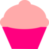 Cupcake Pink Shades Clip Art