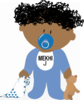 African-american Baby Boy Clip Art