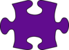 Fig-purple Jigsaw Puzzle Piece Large Clip Art