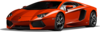 Red Lamborghini  Clip Art