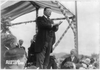 [theodore Roosevelt, Full Length Portrait, Turned Right,  Standing Above Crowd He Is Addressing] Image