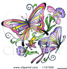 Free Clipart Of Butterfly And Flowers Image