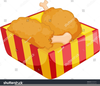 Fried Chicken Wings Clipart Image
