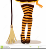 Halloween Witch Costume Clipart Image