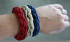 Finger Knitting Bracelet Image