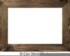 Free Wood Frame Clipart Image