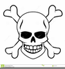 Skull And Crossbone Clipart Image
