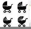 Free Stroller Clipart Image