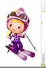 Clipart Skiers Image