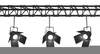 Clipart Of Stage Lights Image
