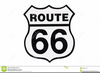 Highway Road Signs Clipart Image