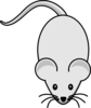 Light Grey Mouse Clip Art