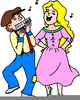 Scottish Country Dance Clipart Image