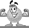 Free Clipart Of Golf Balls Image