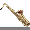Tenor Saxophone Clipart Image