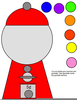 Clipart Of Gumball Machine Image