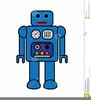 Retro Robot Clipart Free Image