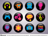 Freevector Icons Buttons Clip Art