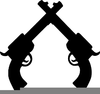 Crossed Rifles Clipart Free Image