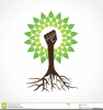 Go Green Tree Clipart Image