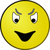 Angry Smiley Clip Art