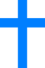 Blue Crosss Clip Art