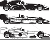 Race Car Graphics Clipart Image