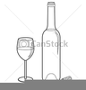 Clipart Wine Bottles Image