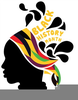Black History Month Clipart Image