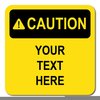 Caution Sign Clipart Image