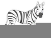 Cute Animal Clipart Black And White Image