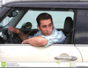 Free Clipart Man Driving Car Image