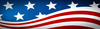United States Stylish Flag Header Image